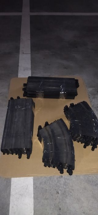 Rectas curvas scalextric
