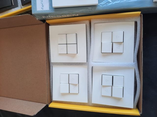 Niessen interuptor de persiana Zenit