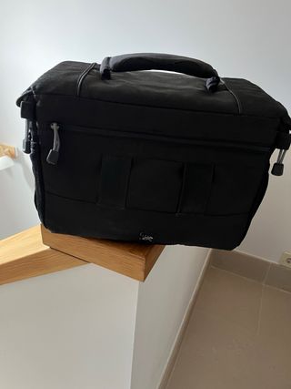 Bolsa para objetivos y cámara de fotos