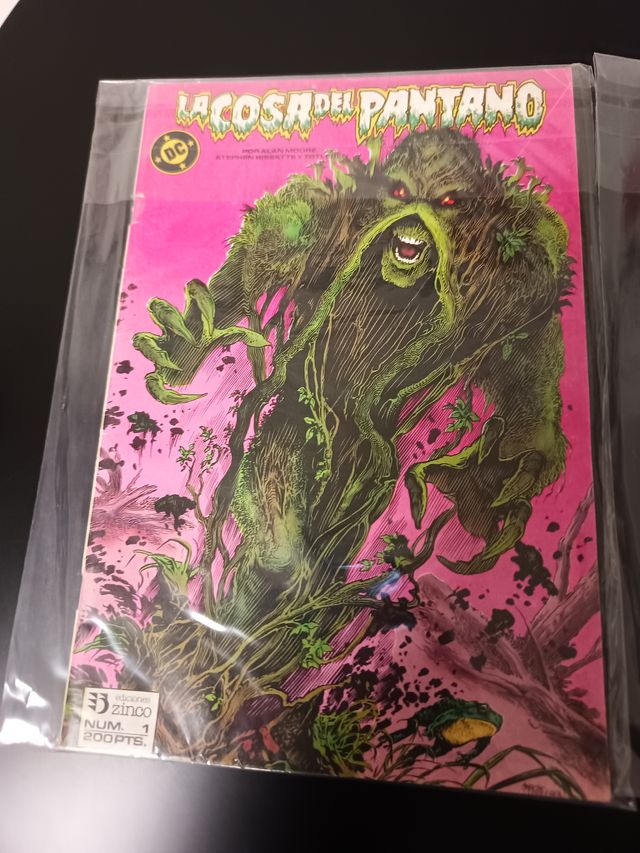 Tres primeros números "La cosa del pantano" Zinco