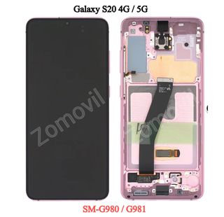 Pantalla Galaxy S20 4G/5G(SM-G980/G981) con marco
