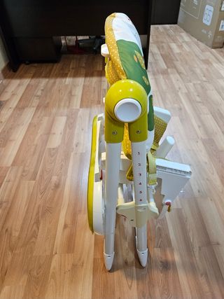 Trona plegable y regulable en altura