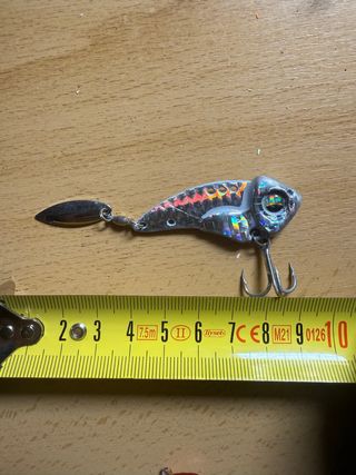 Pez para pescar de metal cebo