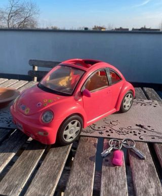 Coche Barbie Volkswagen Beetle con llaves  Vintage