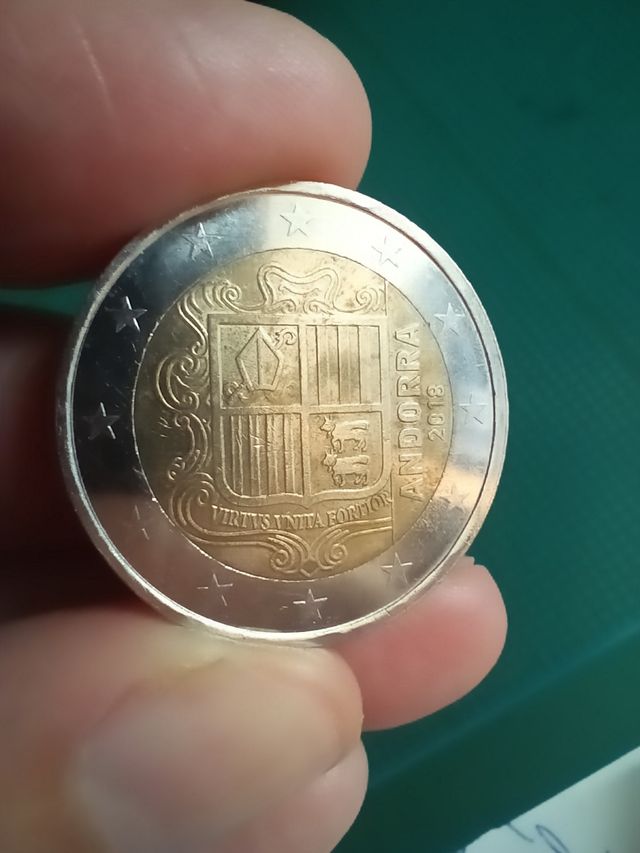 2 euros Andorra 2018