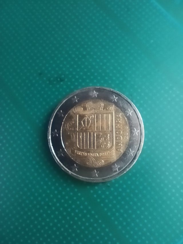 2 euros Andorra 2018