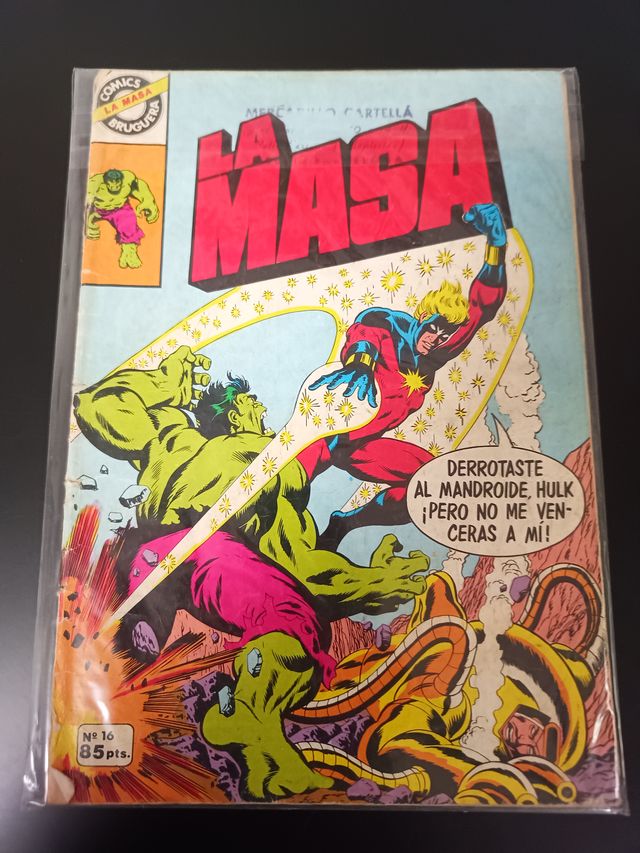 Cómic "La Masa" 16 Bruguera+retapado 41+5num