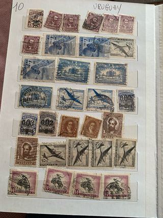 Album di francobolli di tutto il mondo.prima parte