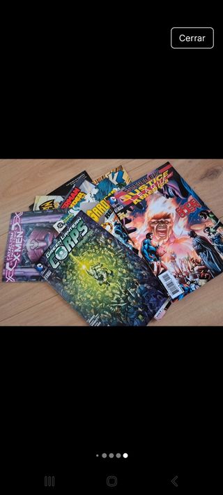 Lote 6 comics dc marvel usa