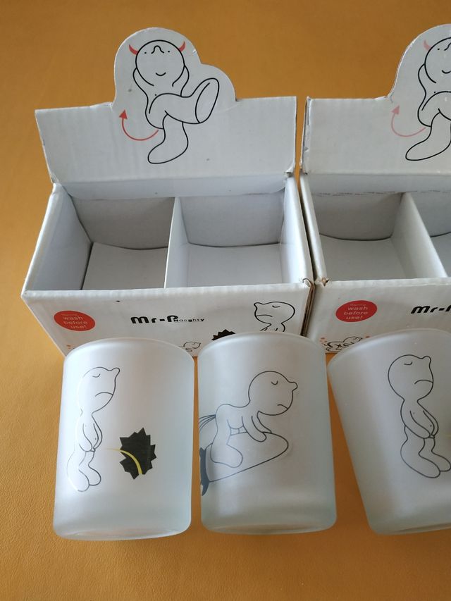 Set 6 shottini Comix nuovi