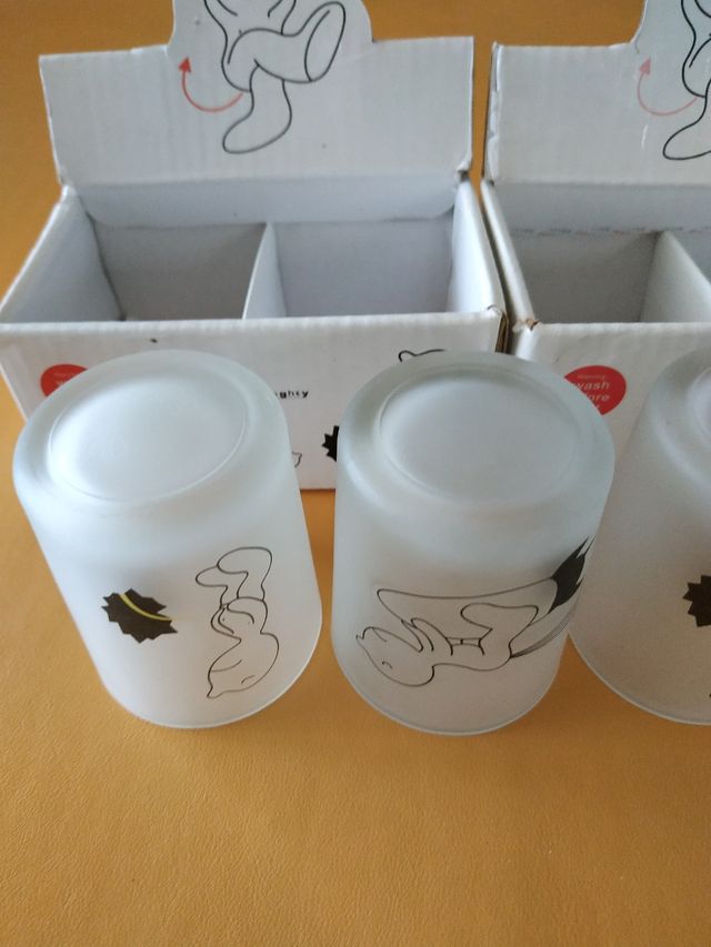 Set 6 shottini Comix nuovi