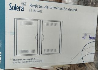 Caja de Registro de Telecomunicaciones empotrable 