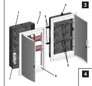 Caja de Registro de Telecomunicaciones empotrable