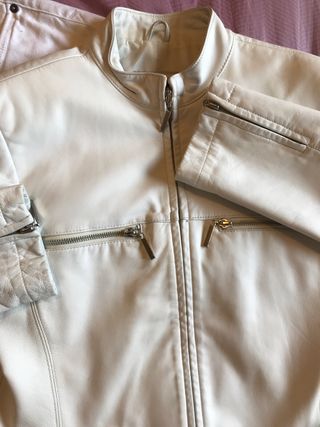 Giacca corta vera pelle donna