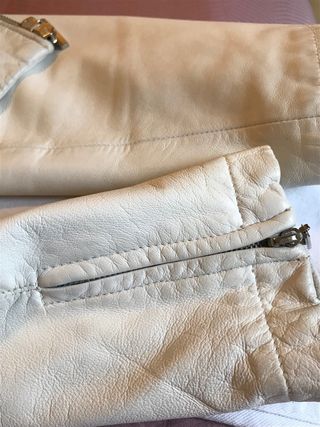Giacca corta vera pelle donna