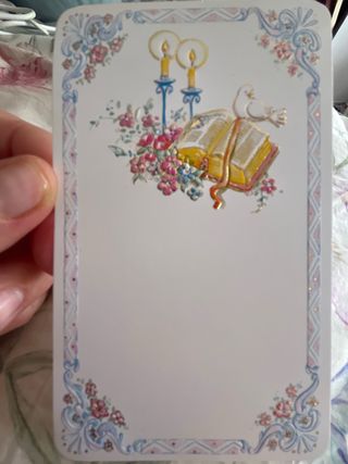 Preciosos recuerdos de comunión