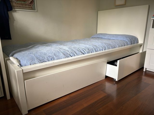 Cama dos cajones