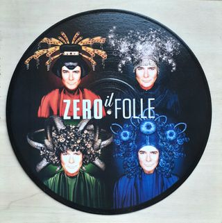 Vinile 33 giri da parete omaggio a Renato Zero