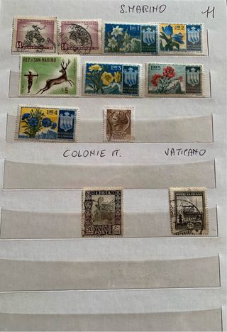 Album di francobolli dal mondo.seconda par