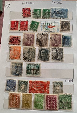 Album di francobolli dal mondo.seconda par