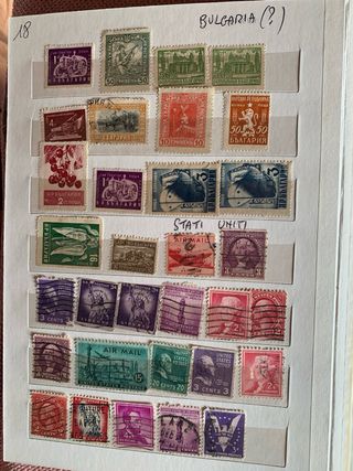 Album di francobolli dal mondo.seconda par