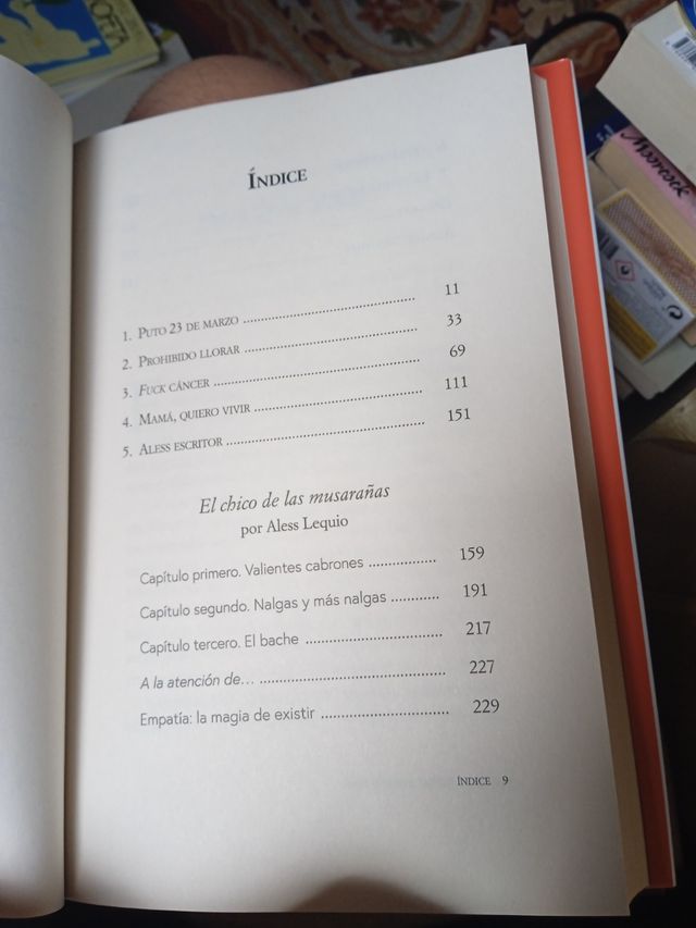 ANA OBREGÓN, El chico de las musarañas