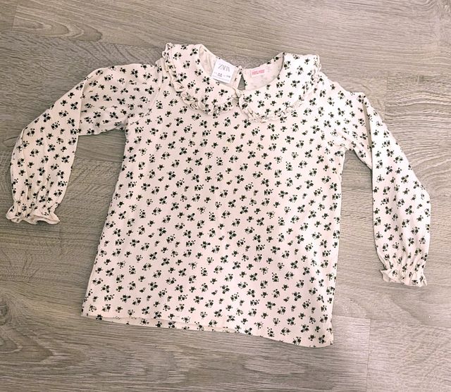 Camisa Zara T 4-5 años