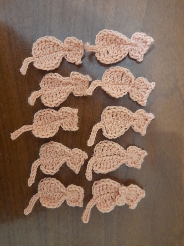 Lotto 10 gattini fatti a mano all’uncine