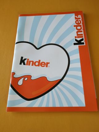 Kinder set astuccio + 3 quaderni