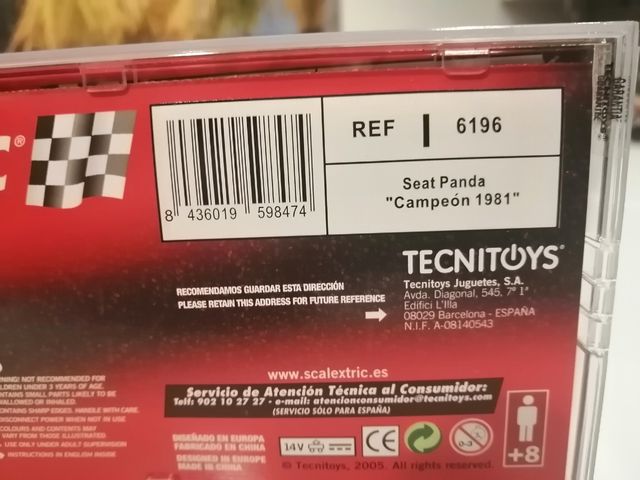 6186. Seat Panda de Sainz campeón 1981