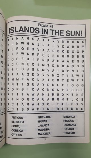 Libro pasatiempos en inglés 