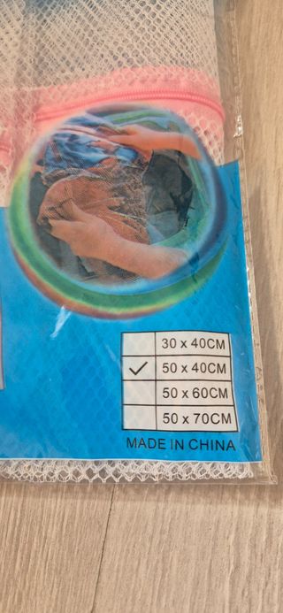 Bolsas para lavadora