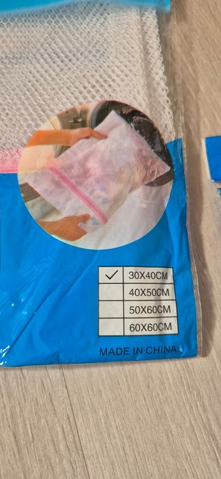 Bolsas para lavadora