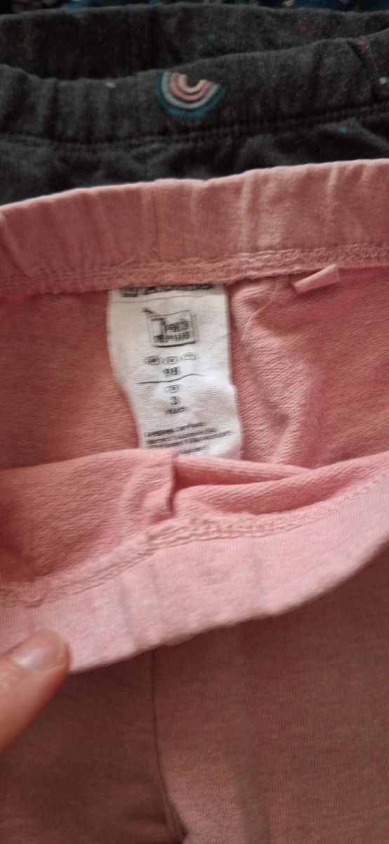 Lote de 3 leggins niña