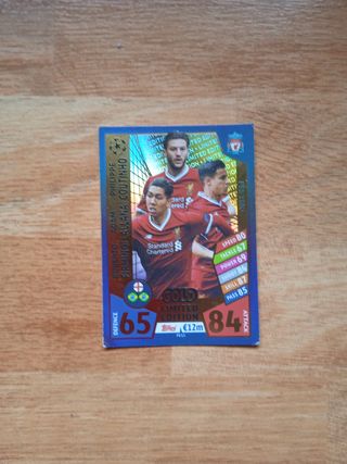 Cartas champions edición limitada 17-18