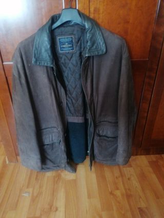 Chaquetón hombre de piel
