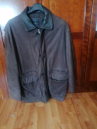 Chaquetón hombre de piel