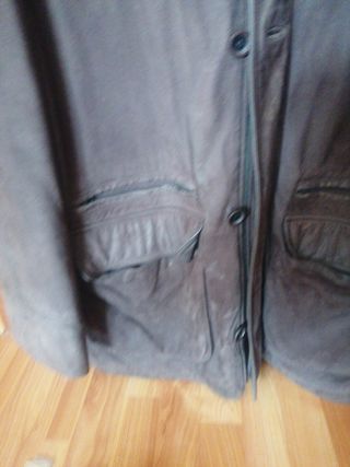 Chaquetón hombre de piel