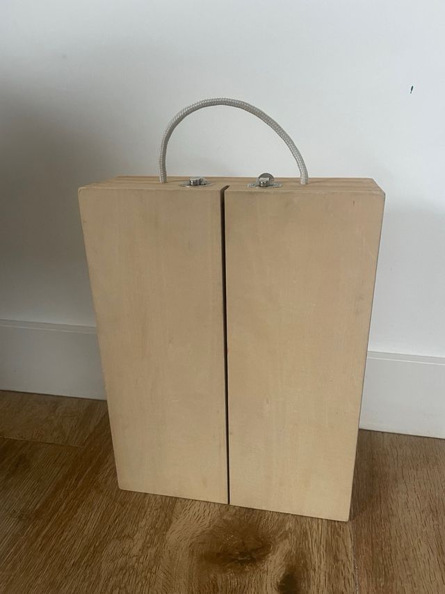 Maletín herramientas madera