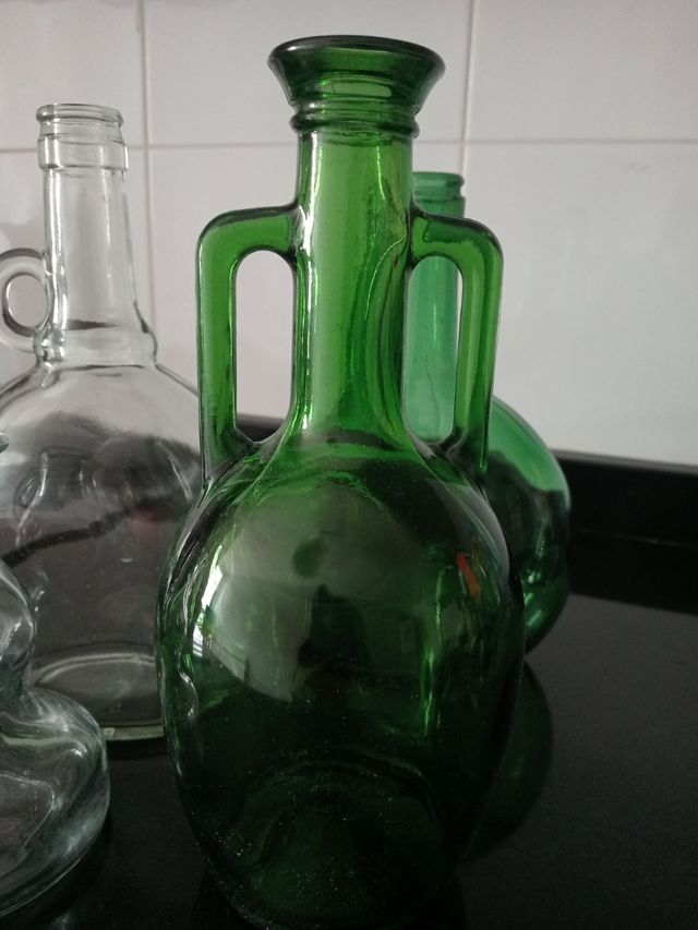 Botellas decorativas