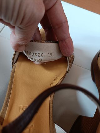 Sandalias"Lodi Gadea" Sin usar 