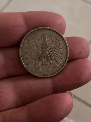 Germania 5 marchi, 1975