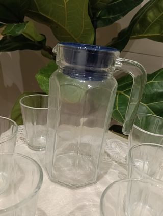 Caraffa e 6bicchieri