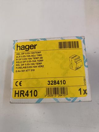 Relé diferencial Hager HR410