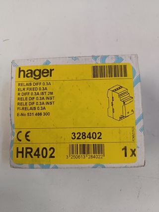 Relé diferencial Hager HR402