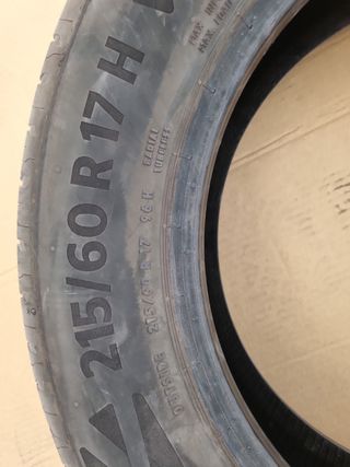 215 60 R17 96h continental