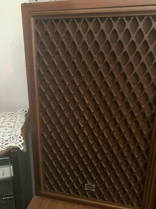 Coppia di casse altoparlanti Vintage per impianto