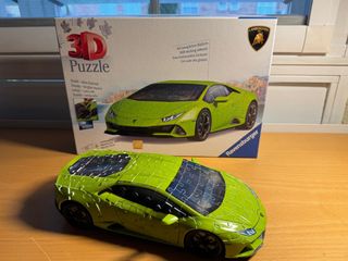Puzzle 3D coche