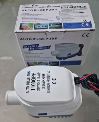 Bombas de sentina automática 24v-1100GPH
