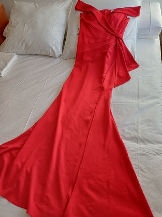 VESTIDO FIESTA ROJO